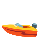 🚤 Schnellboot Emoji von Google