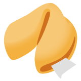 🥠 Fortune Cookie, Emoji by Google