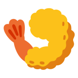 🍤 Frittierte Garnele Emoji von Google