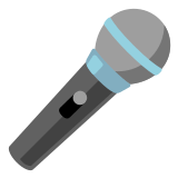 🎤 Микрофон, смайлик от Google
