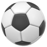 ⚽ Fußball Emoji von Apple