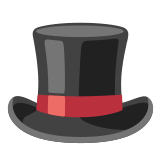 🎩 Top Hat, Emoji by Google