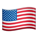 🇺🇸 Flagge: Vereinigte Staaten Emoji von Apple