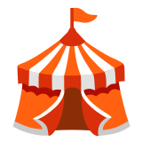 🎪 Circus Tent, Emoji by Google