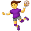 🤾‍♀️ Woman Playing Handball, Emoji by Samsung