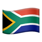 🇿🇦 Drapeau : Afrique Du Sud Emoji par Microsoft