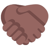 🤝🏾 Handshake: Medium-Dark Skin Tone, Emoji by Microsoft