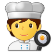 🧑‍🍳 Cuisinier (tous Genres) Emoji par Samsung
