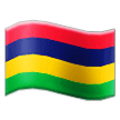 🇲🇺 Флаг: Маврикий, смайлик от Samsung