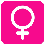 ♀️ Female Sign, Emoji by Microsoft