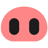 🐽 Groin Emoji par Microsoft