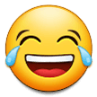 😂 Visage Riant Aux Larmes Emoji par Samsung