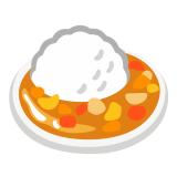 🍛 Reis Mit Curry Emoji von Google
