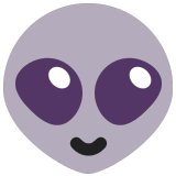 👽 Außerirdischer Emoji von Microsoft