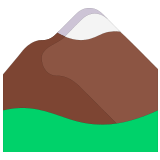 🏔️ Гора со Снежной Шапкой, смайлик от Microsoft