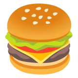 🍔 Гамбургер, смайлик от Google