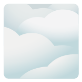 🌫️ Густой Туман, смайлик от Google