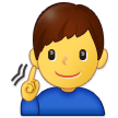 🧏‍♂️ Deaf Man, Emoji by Samsung