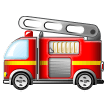 🚒 Feuerwehrauto Emoji von Samsung