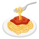 🍝 Spaghetti, Emoji by Google