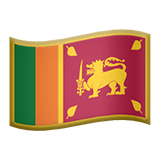 🇱🇰 Drapeau : Sri Lanka Emoji par Apple