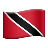 🇹🇹 Flag: Trinidad & Tobago, Emoji by Apple