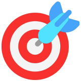 🎯 Bullseye, Emoji by Microsoft