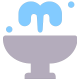 ⛲ Springbrunnen Emoji von Microsoft