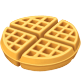 🧇 Waffle, Emoji by Apple