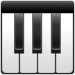🎹 Piano Emoji par Samsung