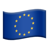 🇪🇺 Флаг: Европейский Союз, смайлик от Apple