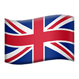 🇬🇧 Drapeau : Royaume-Uni Emoji par Apple