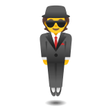 🕴️ Schwebender Mann Im Anzug Emoji von Google