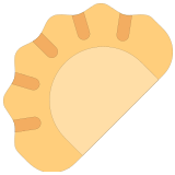 🥟 Teigtasche Emoji von Microsoft