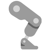 🦿 Beinprothese Emoji von Microsoft