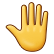🤚 Erhobene Hand Von Hinten Emoji von Samsung