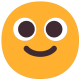 🙂 Slightly Smiling Face, Emoji by Microsoft