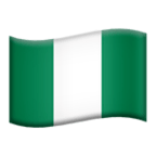 🇳🇬 Drapeau : Nigeria Emoji par Microsoft