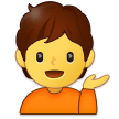 💁 Infoschalter-Mitarbeiter(in) Emoji von Samsung