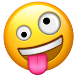🤪 Zany Face, Emoji by Apple