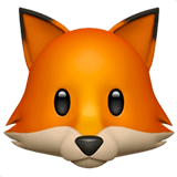 🦊 Fuchs Emoji von Apple