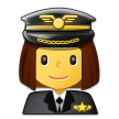 👩‍✈️ Pilotin Emoji von Samsung