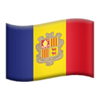 🇦🇩 Flagge: Andorra Emoji von Microsoft