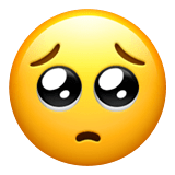 🥺 Bettelndes Gesicht Emoji von Apple
