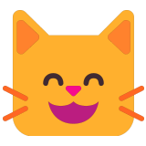 😸 Смеющийся Кот, смайлик от Microsoft