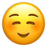 ☺️ Lächelndes Gesicht Emoji von Apple