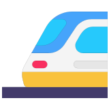 🚈 S-Bahn Emoji von Microsoft