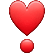 ❣️ Восклицательный Знак в Виде Сердца, смайлик от Samsung