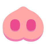 🐽 Schweinerüssel Emoji von Google