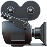 🎥 Filmkamera Emoji von Apple